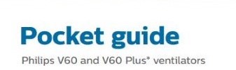 Pocket Guide - V60 and V60 Plus ventilators