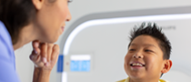How to register a patient to start a scan