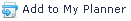 My Planner add icon