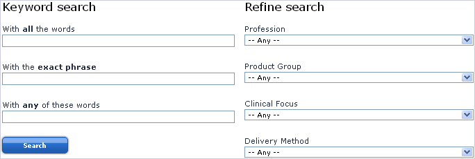 Advanced Search